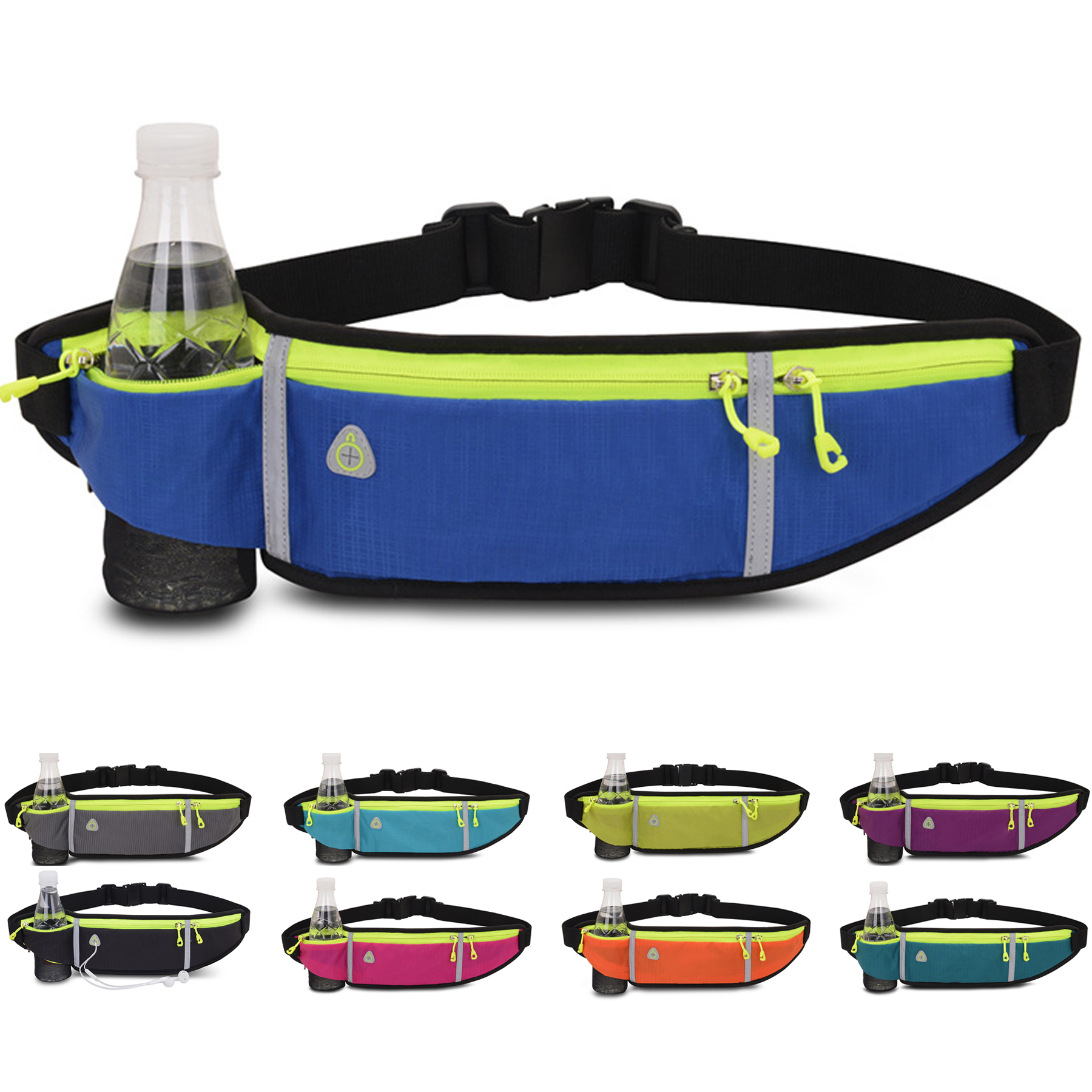 Adjustable Running Belts with Reflective Strip 2