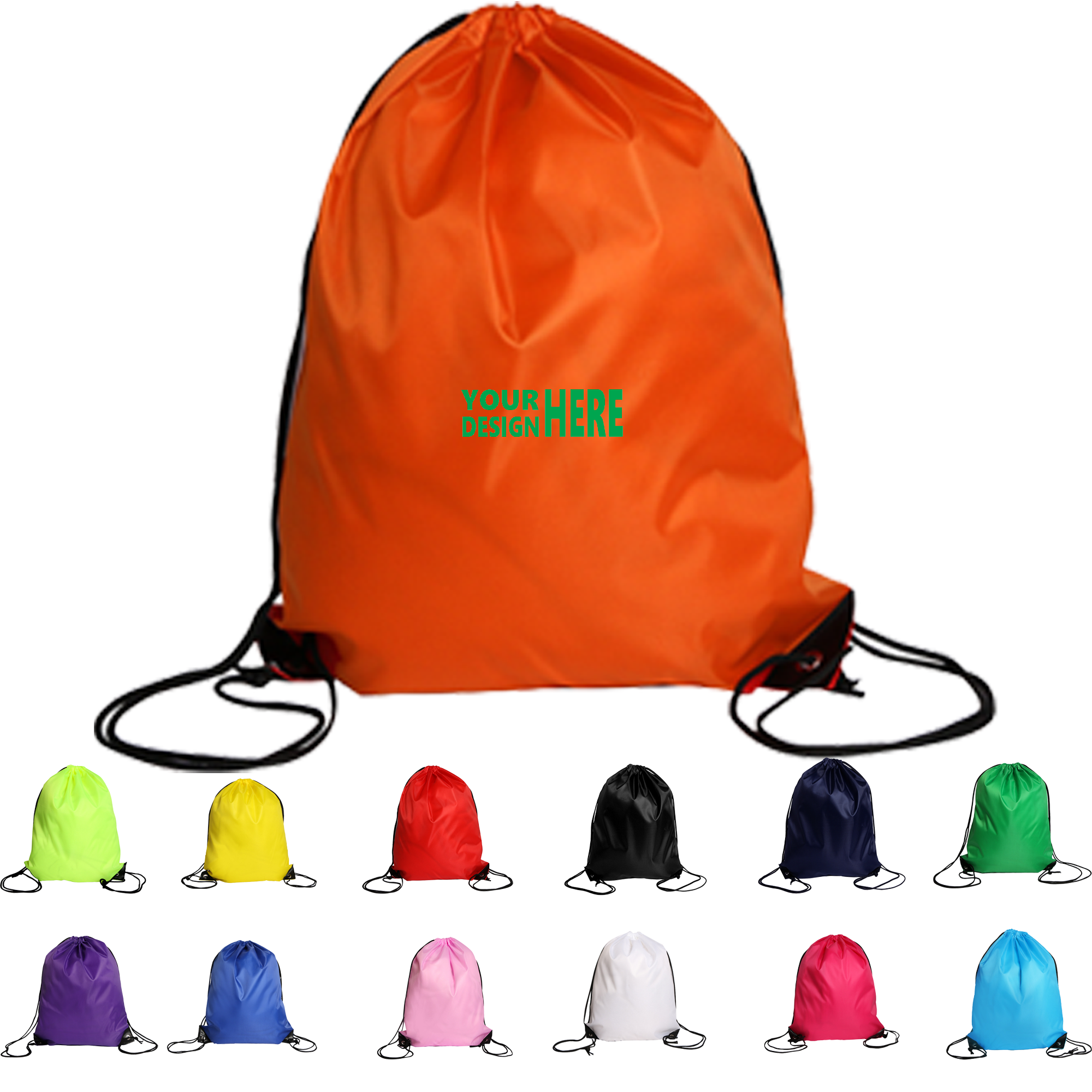 Athletic Drawstring Backpack 3