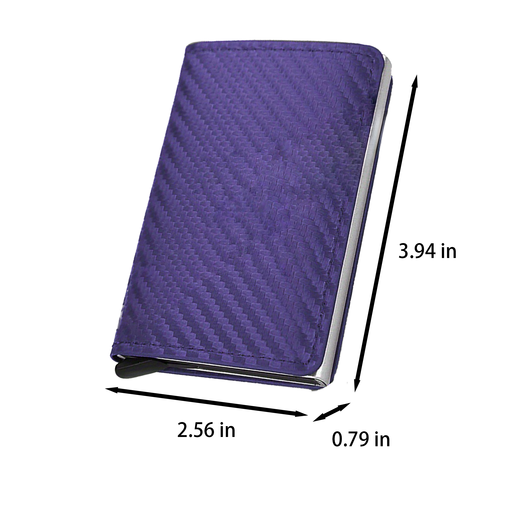 Polyurethane Anti Theft Rfid Anti Magnetic Brush Men'S Card Bag 4