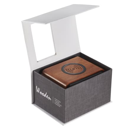Wood Bluetooth Speaker with Wireless Charging Pad 96