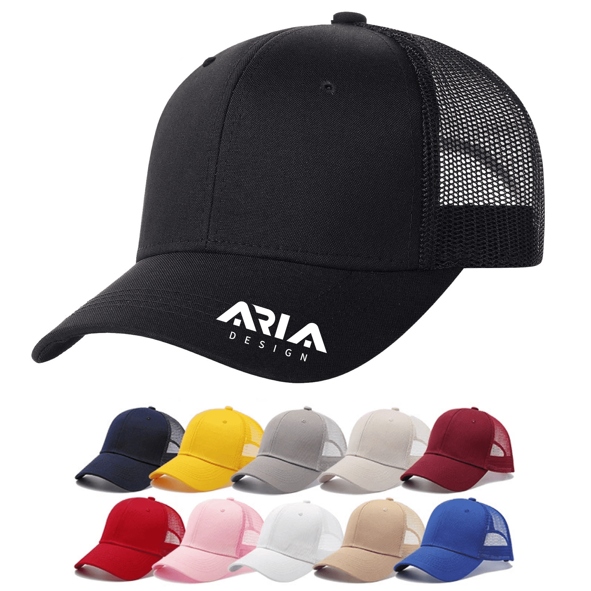 MOQ10 Trucker Mesh Hat 2