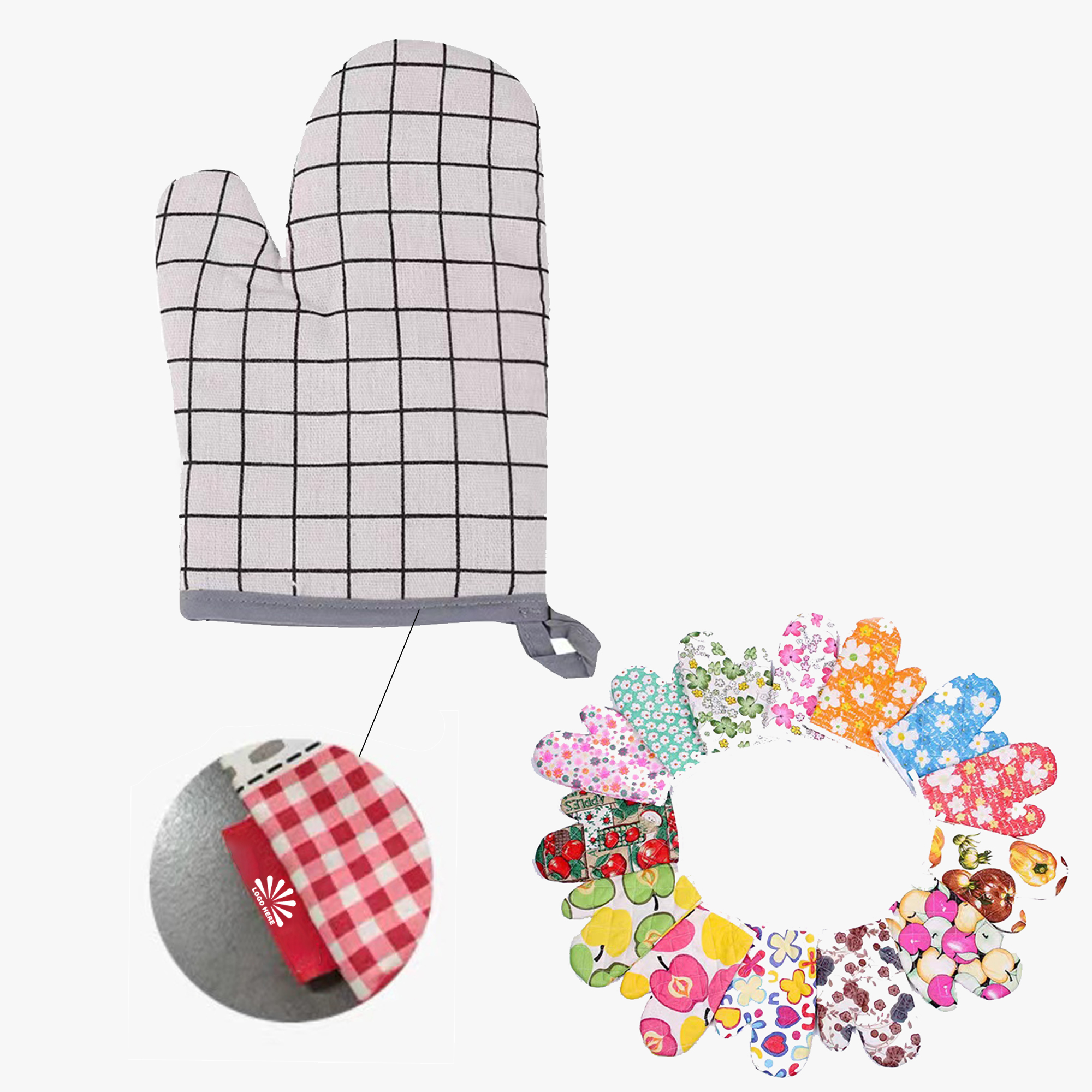 Thermal Glove Microwave Oven Gloves Can Customize Logo 1