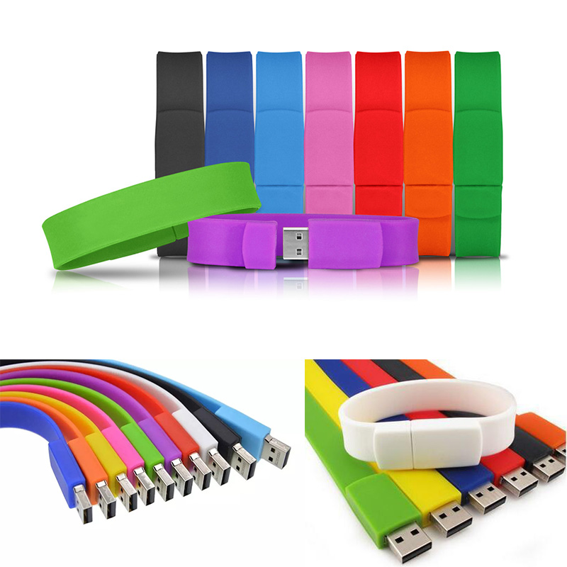 USB 2.0 Wristband Flash Drive (4GB) 2