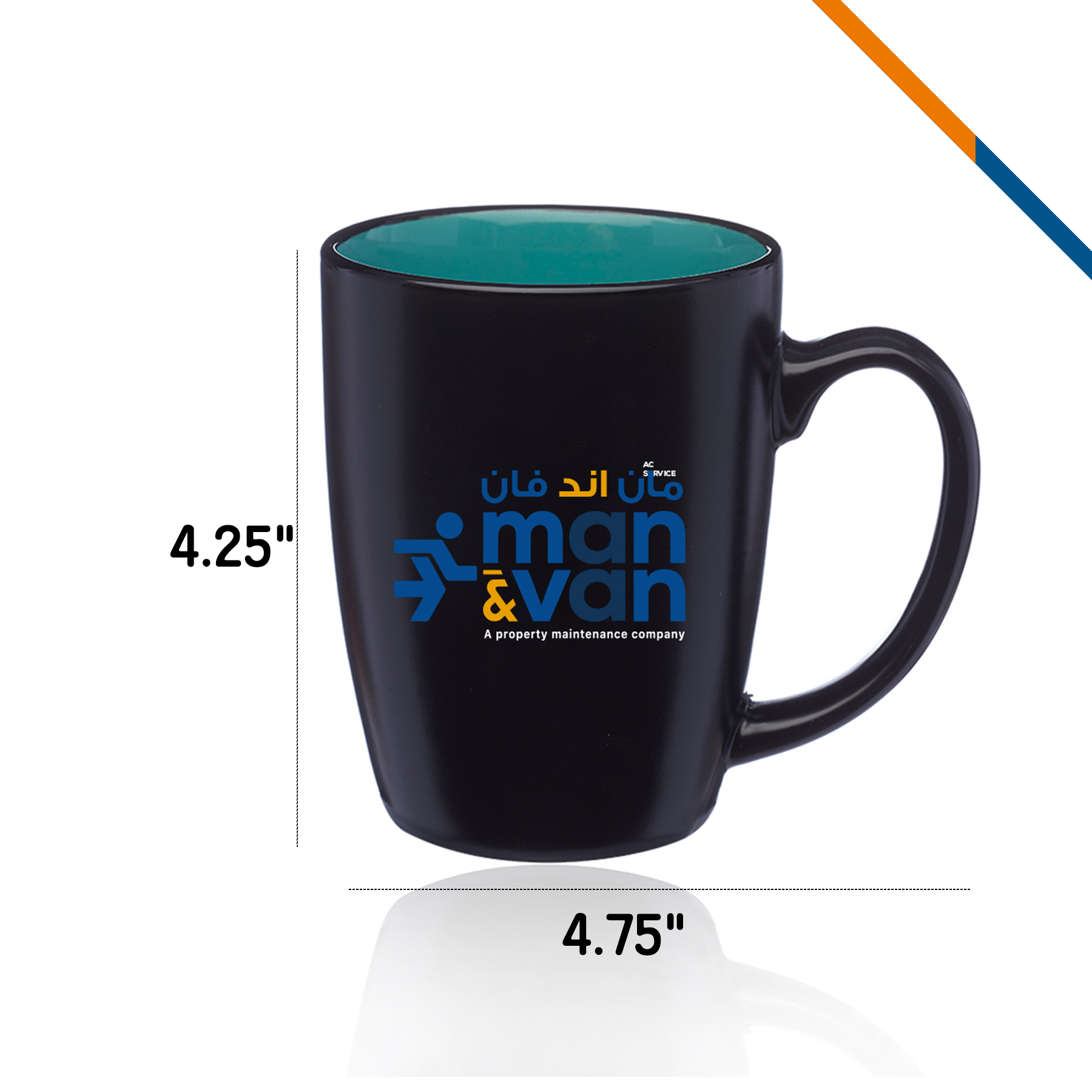 Vomo Ceramic Mug - 12 OZ. 6