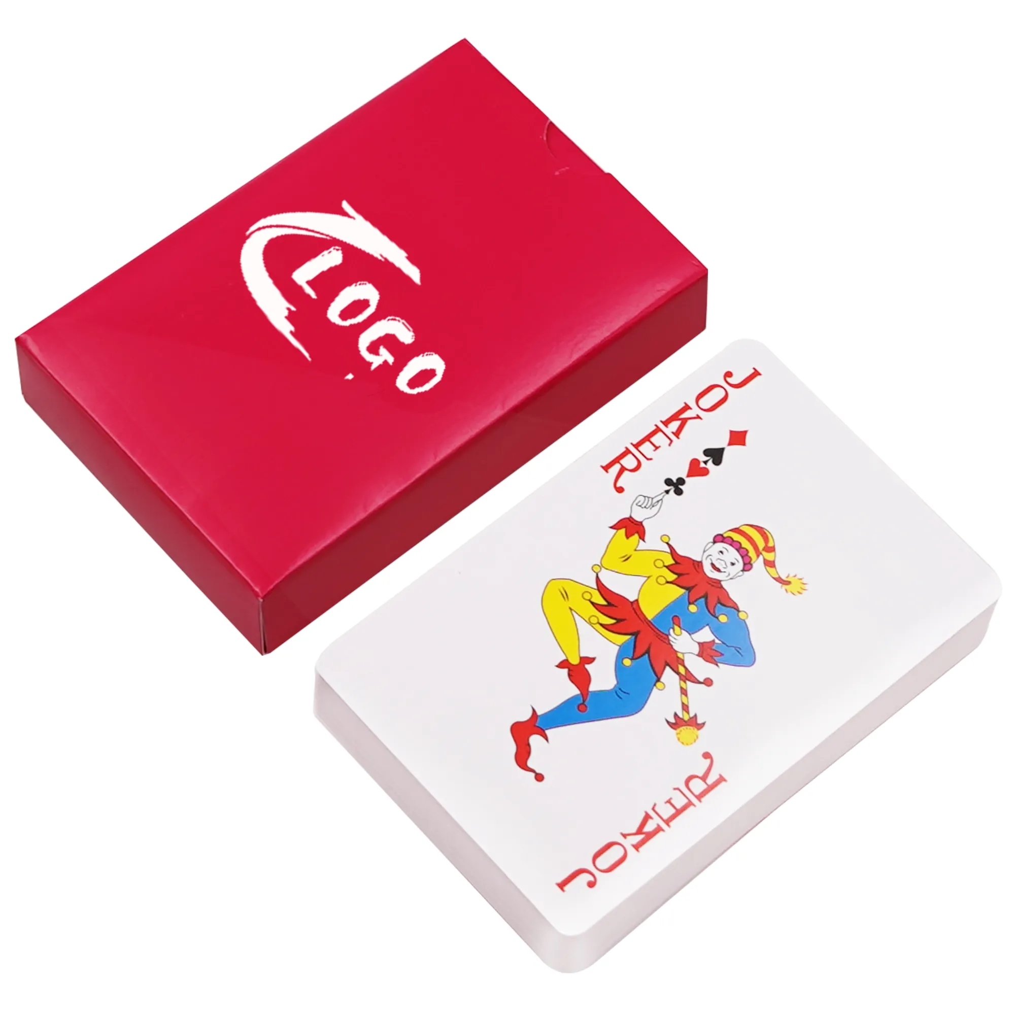 MOQ 100 Decks Full Color Standard Poker Playing Cards