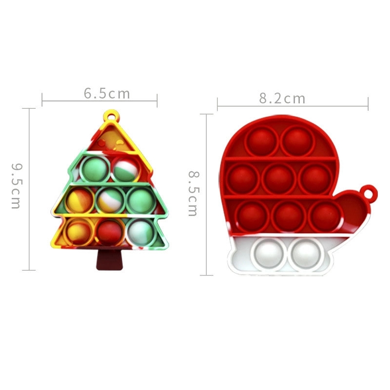 Mini Christmas Pop Keychain 6