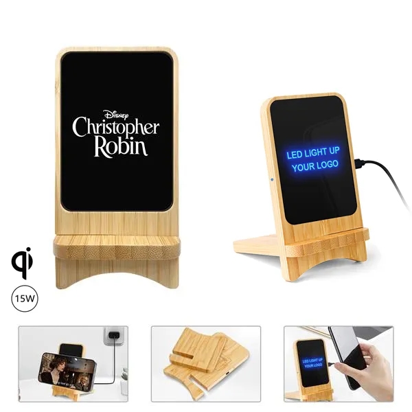 Cell Phone Stand for Desk with Charging Hole-15W 4