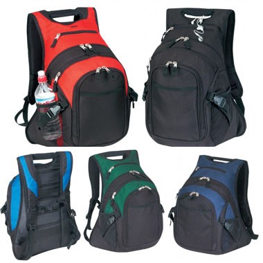 Deluxe Polyester Computer Backpack 1