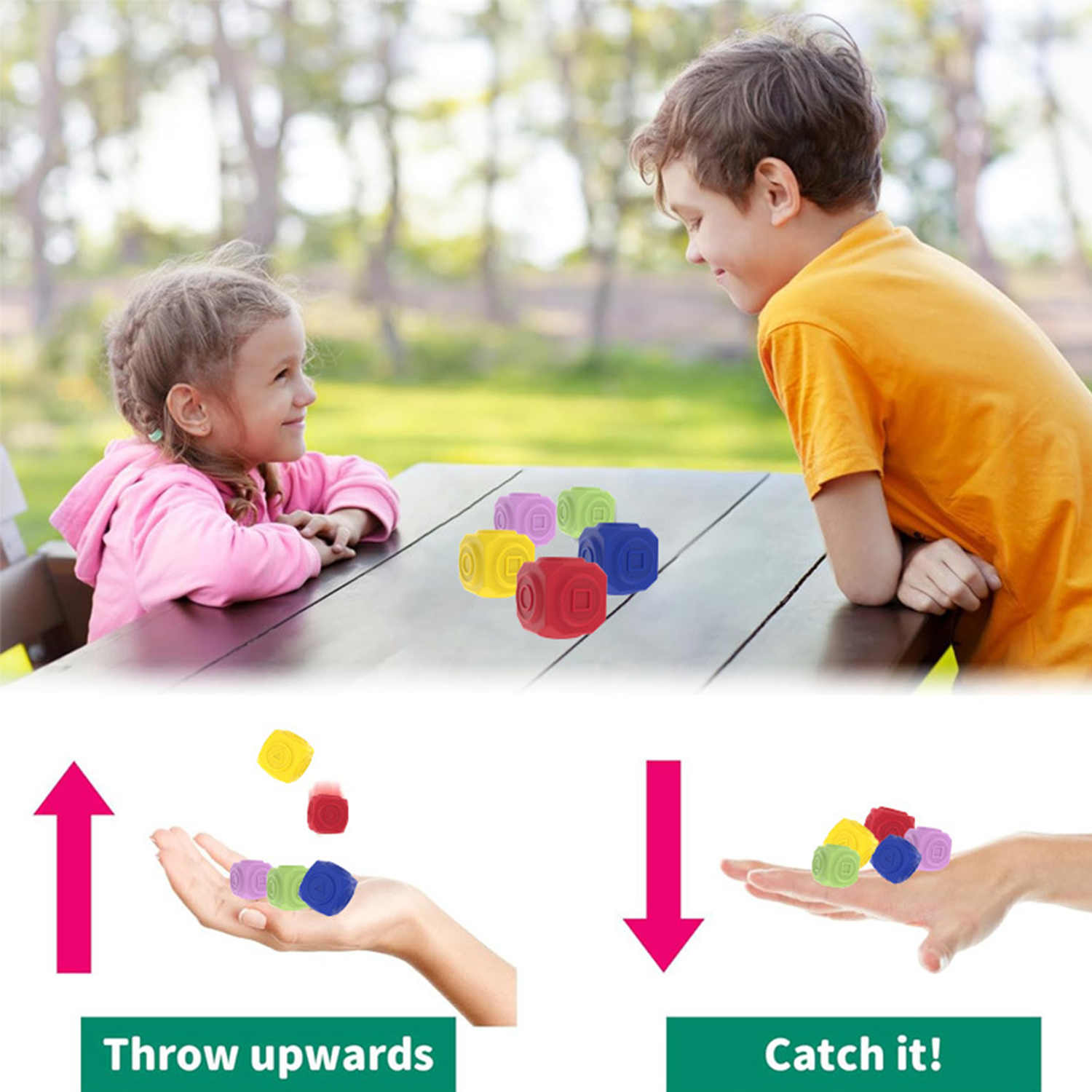 Traditional Korean Gonggi Stone Tossing Game Set 11