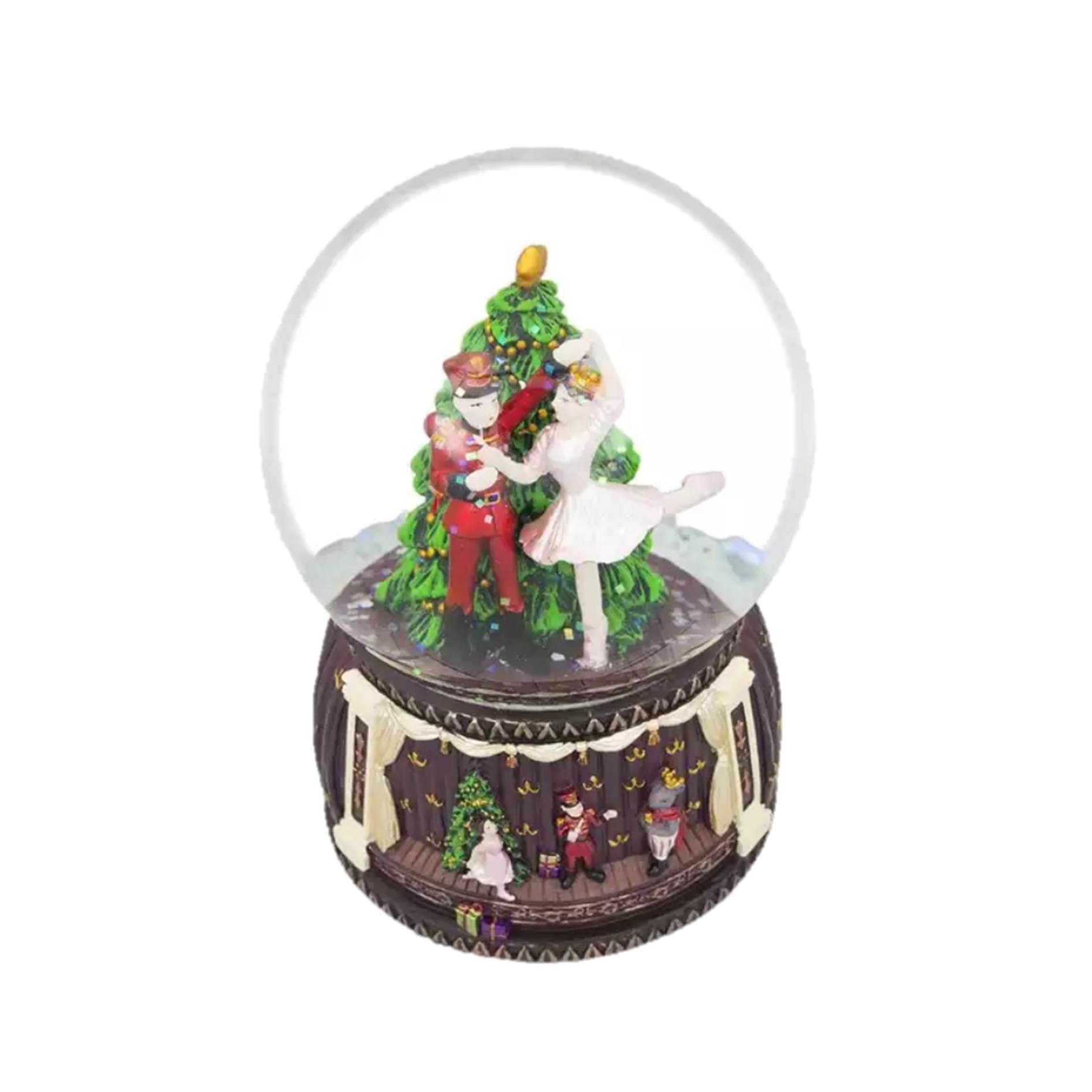 Custom Christmas Musical Resin Snow Globe 4