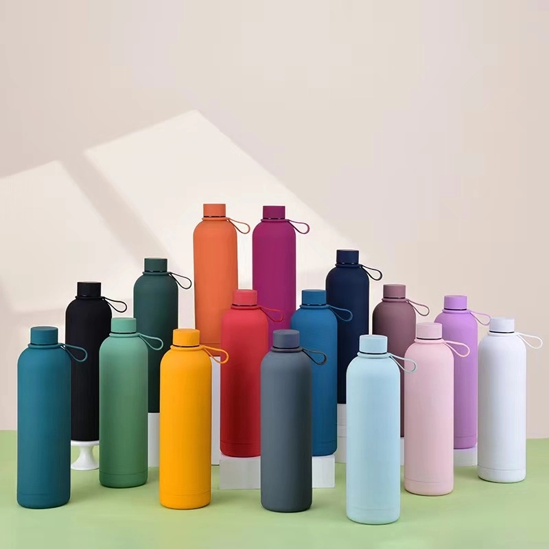 34 oz Rubber Paint Stainless Steel Water Bottle, custom water bottle with logo imprint 10
