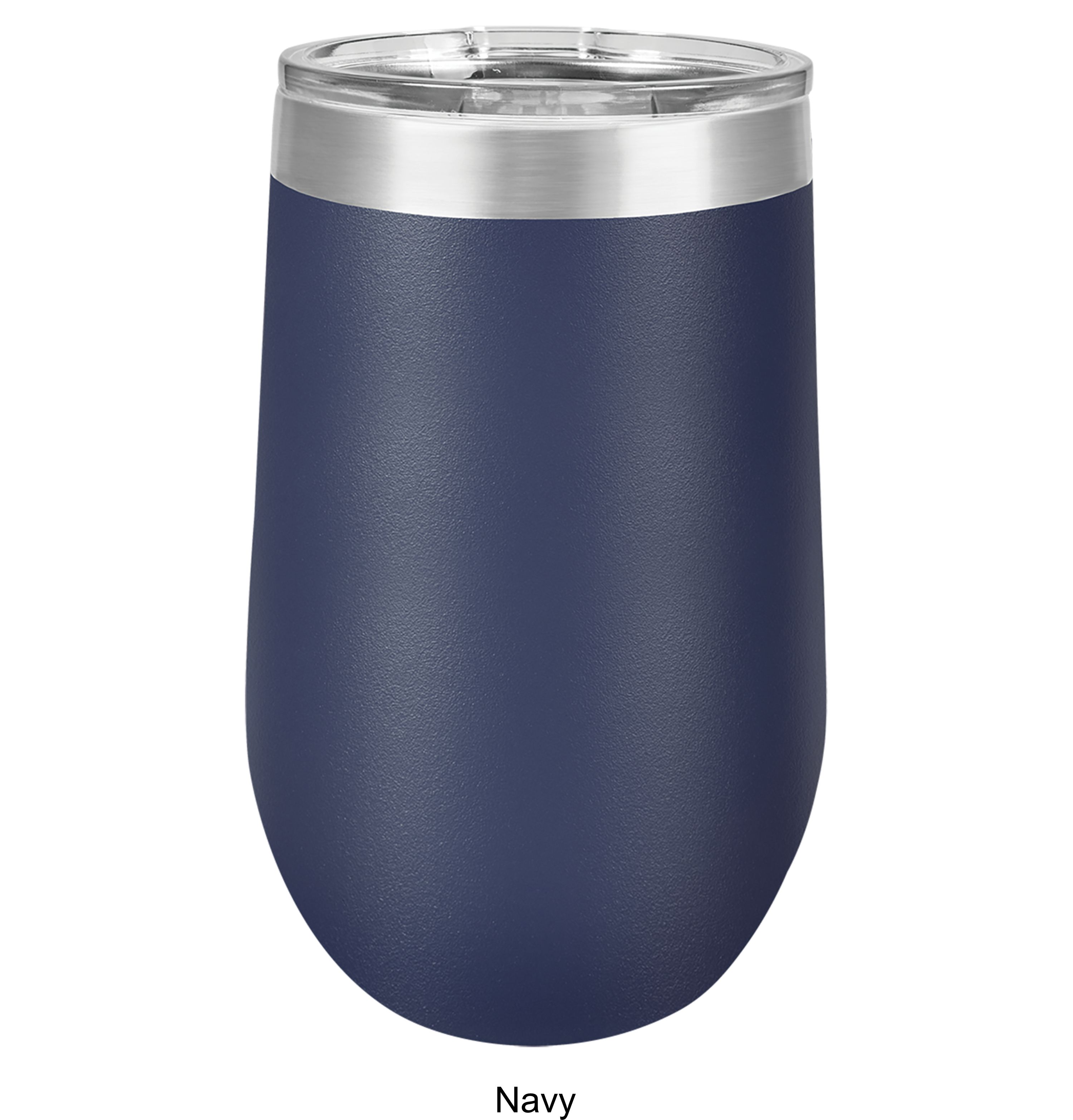16 Oz. Polar Camel Stemless Wine Glass w/Lid Stainless Steel 4