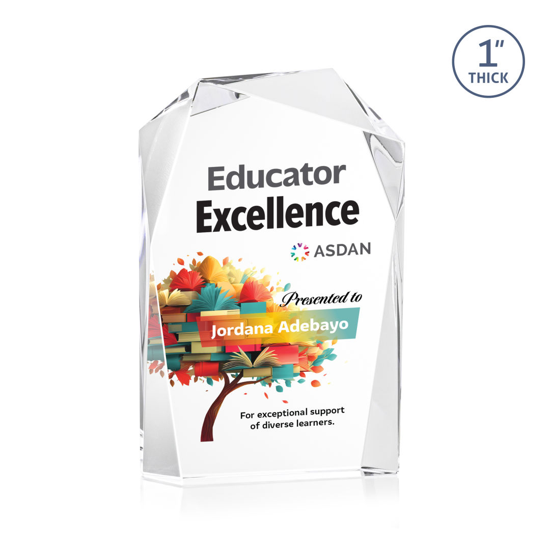 Donvale VividPrint™ Award - Clear 12