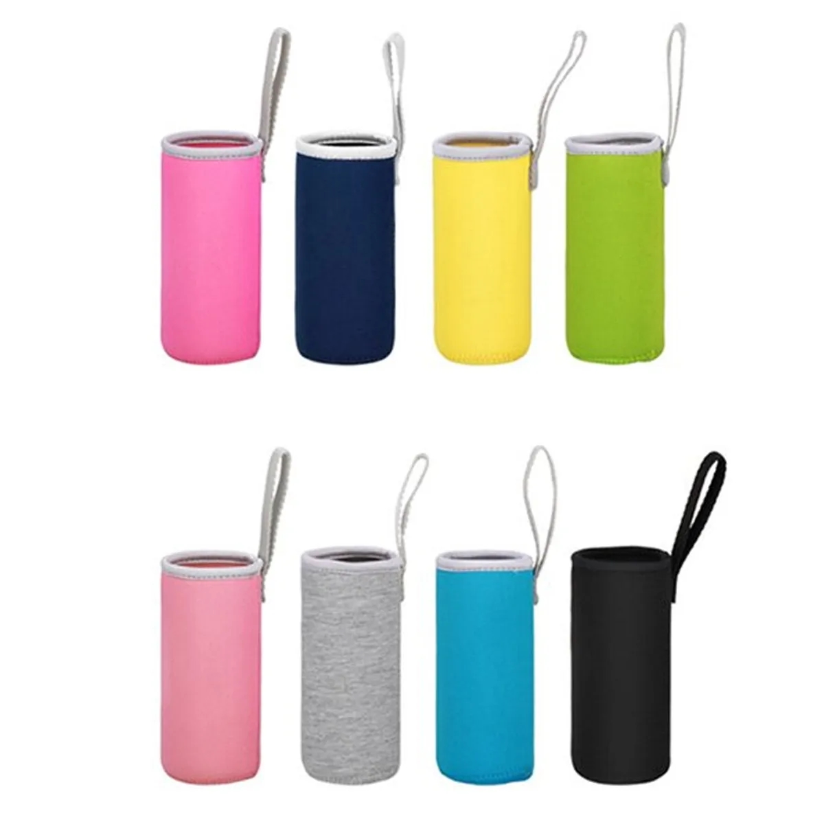 Neoprene Can Insulator With Drawstring, custom koozie with logo imprint 2