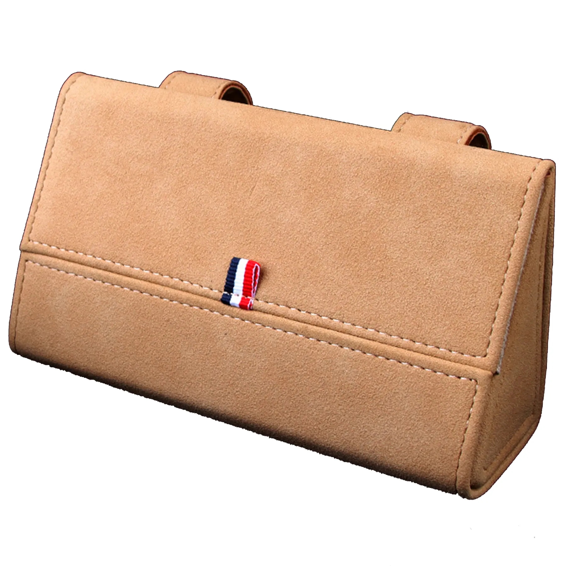 Suede Car Mounted Glasses Case 2