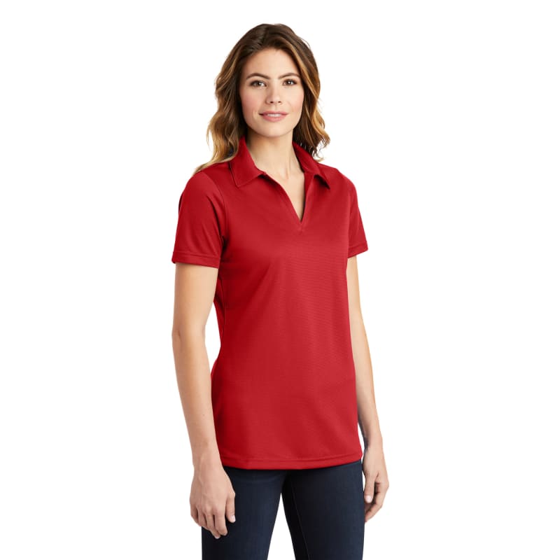 Sport-Tek Women's PosiCharge Active Textured Polo. 81