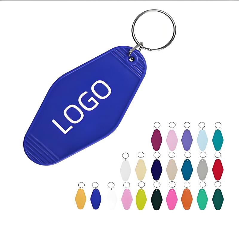 Retro Vintage Motel Keychain 18