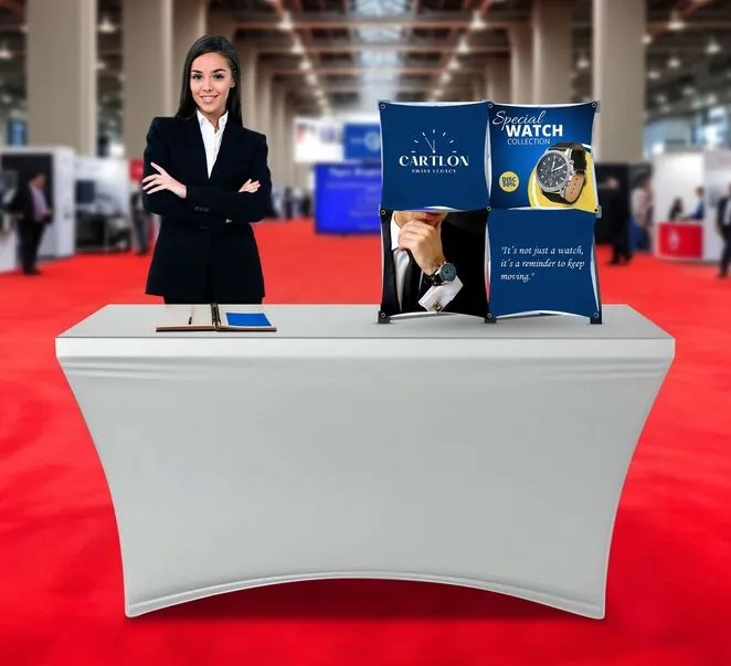 2x2 Micro GeoMetrix Table Top Display Package 12.60"x12.60" 2