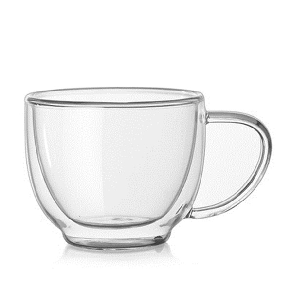Double Wall Glass Expresso Coffee Mugs 2