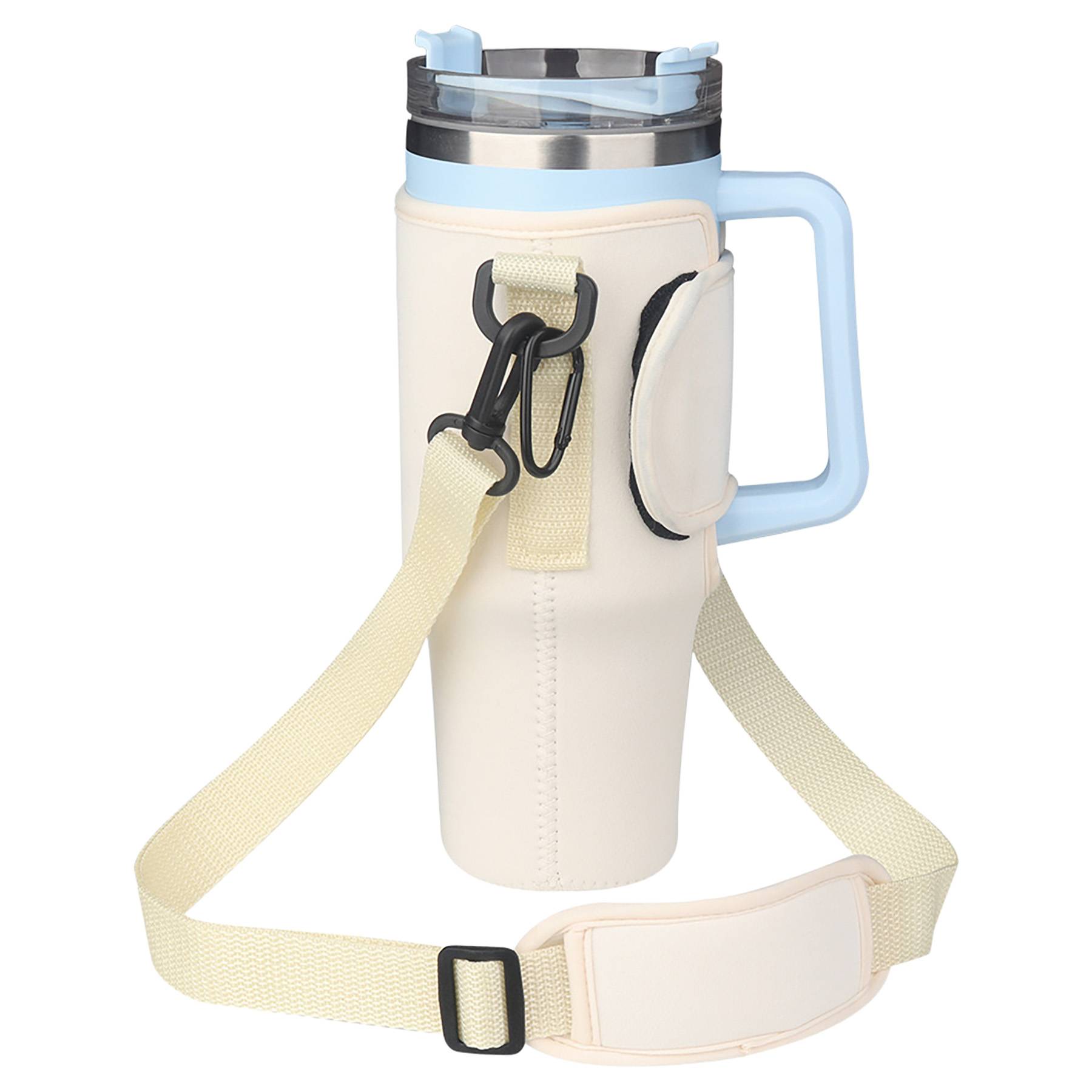 Neoprene 40oz Tumbler Water Bottle Carrier Bag Holder 3