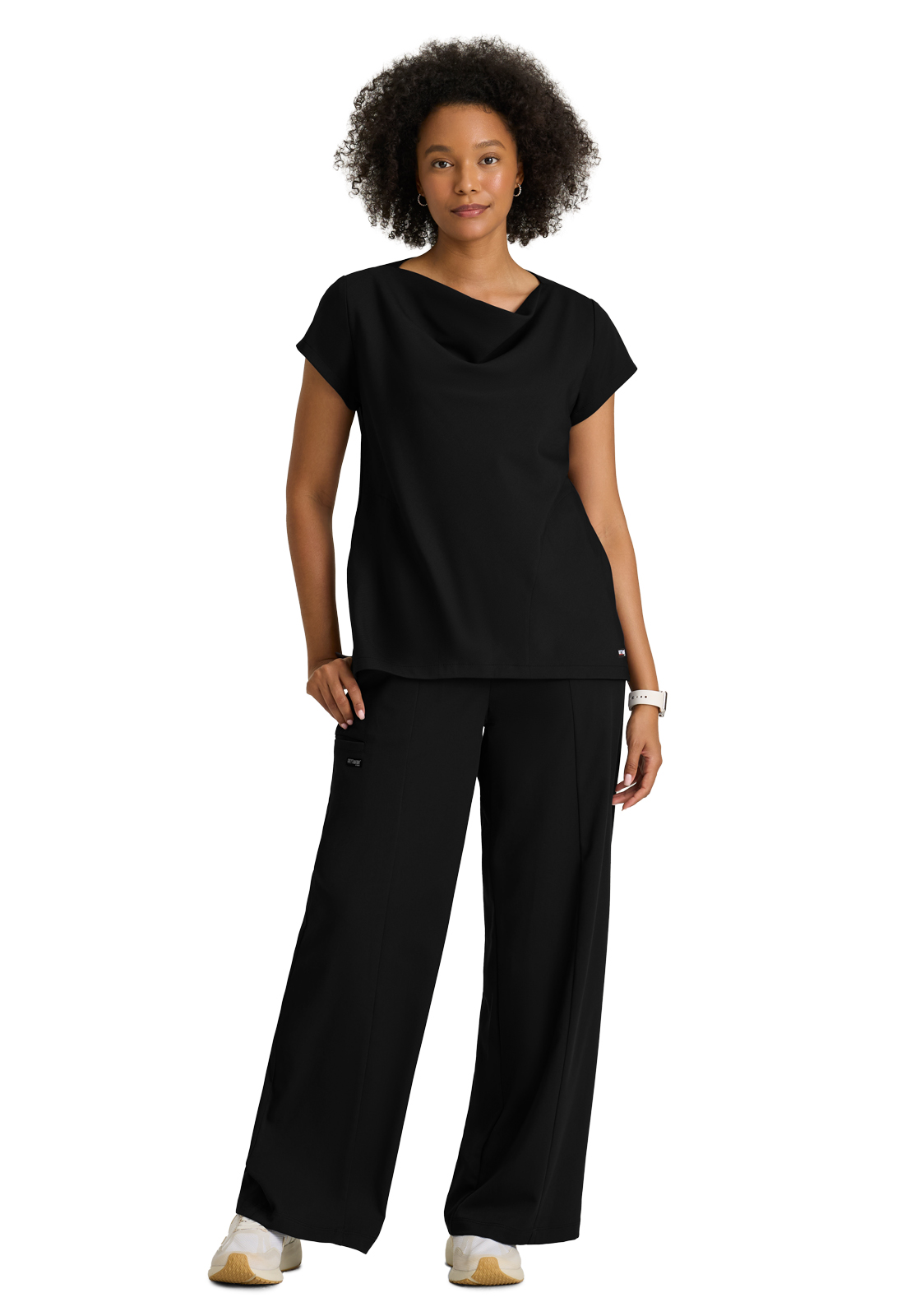 Barco - Grey's Anatomy Stretch - Women's Five Pocket Elastic Waistband Emerson Scrub Pant 1