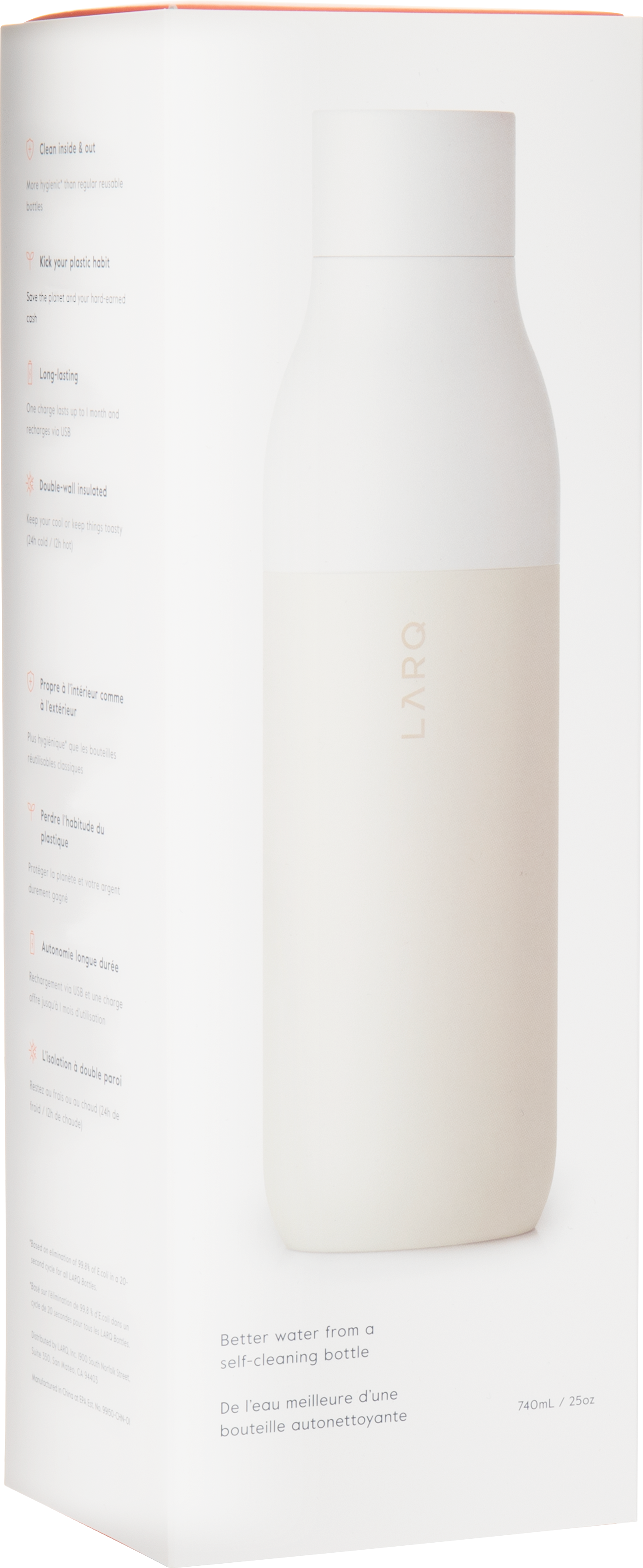 25 oz larq purevis bottle, custom water bottle with logo imprint 19