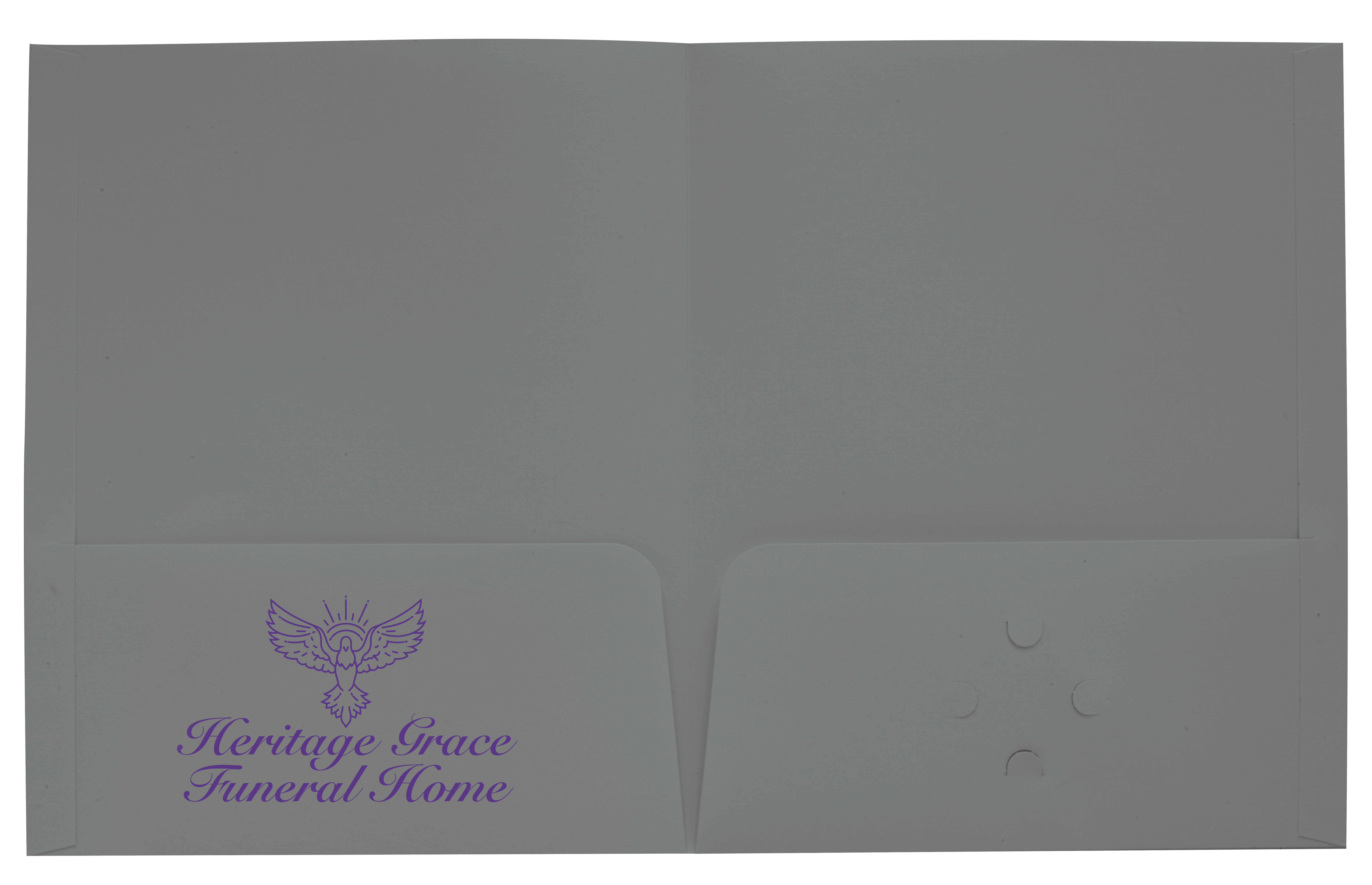 Good Value™ Linen Paper Folder 46