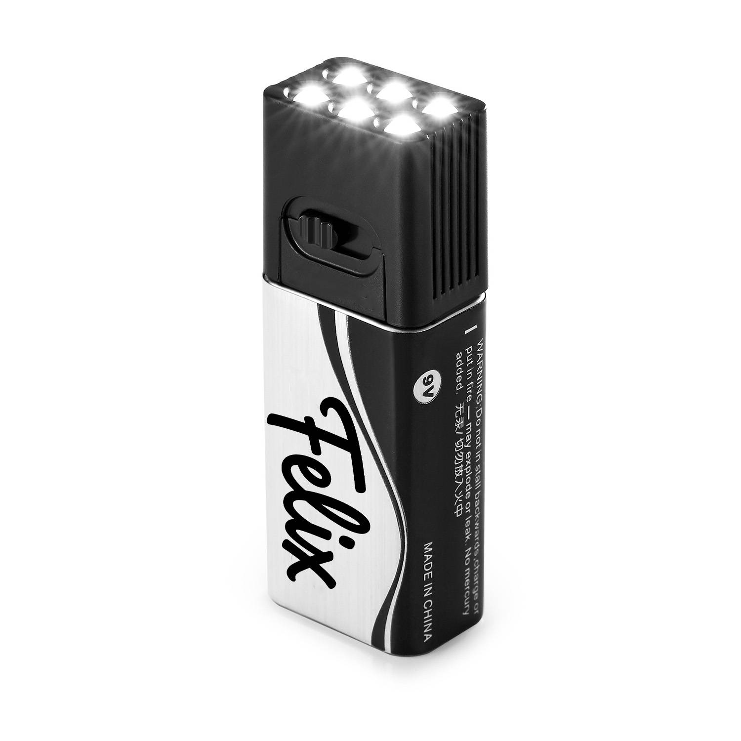 9V LED Flashlight – Ultra Bright Torch for Camping Use 1