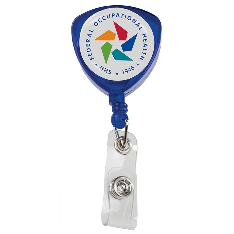 Inverted Triangle Badge Reel 1