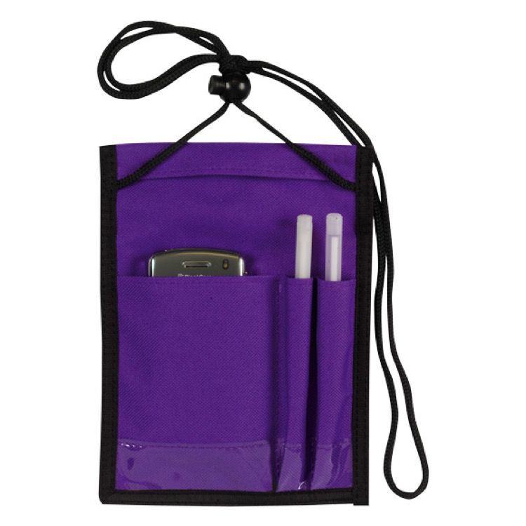 ID Me 3 Multi-pocket Badge Holder/Passport Pouch 12