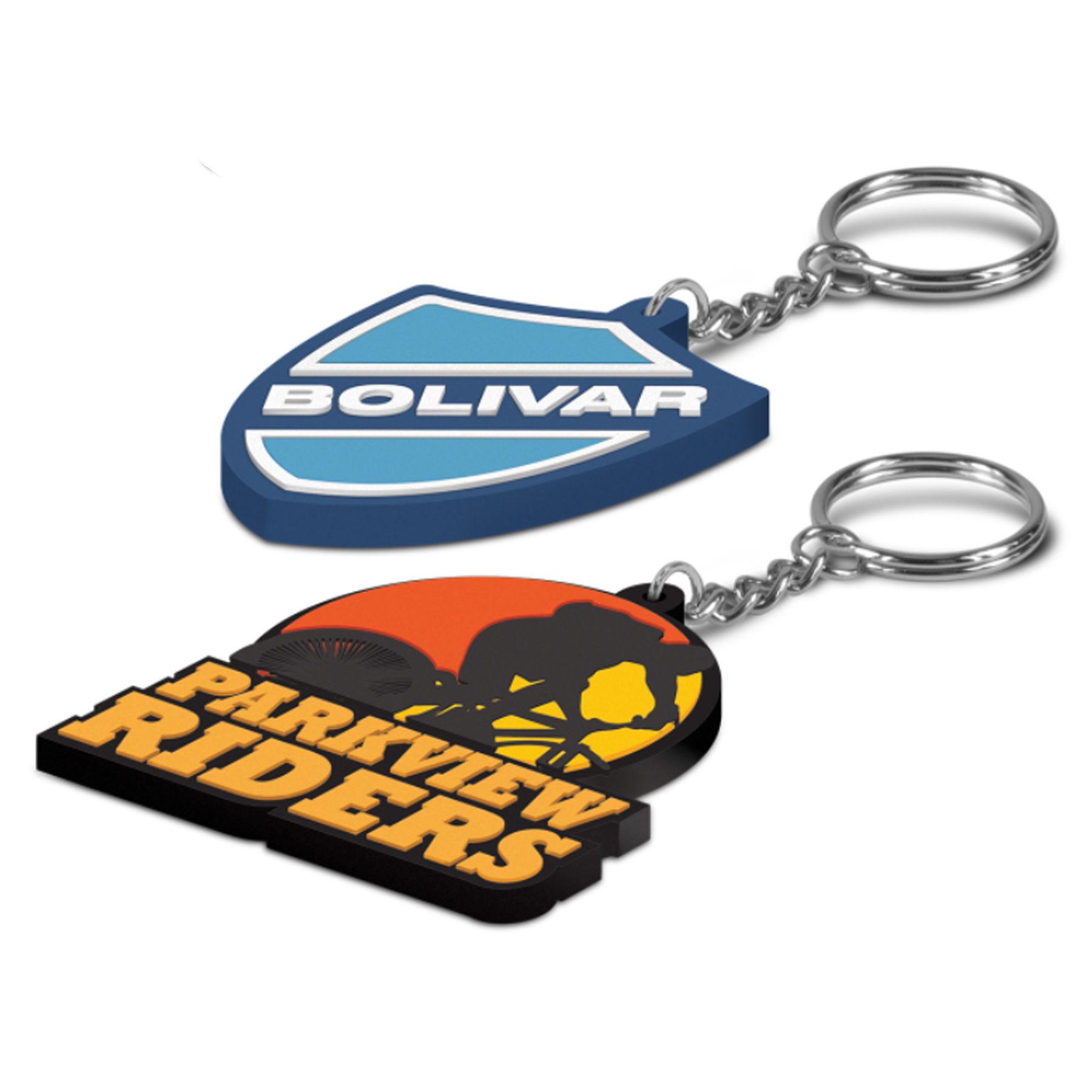 2-D Pvc Key Tag 2