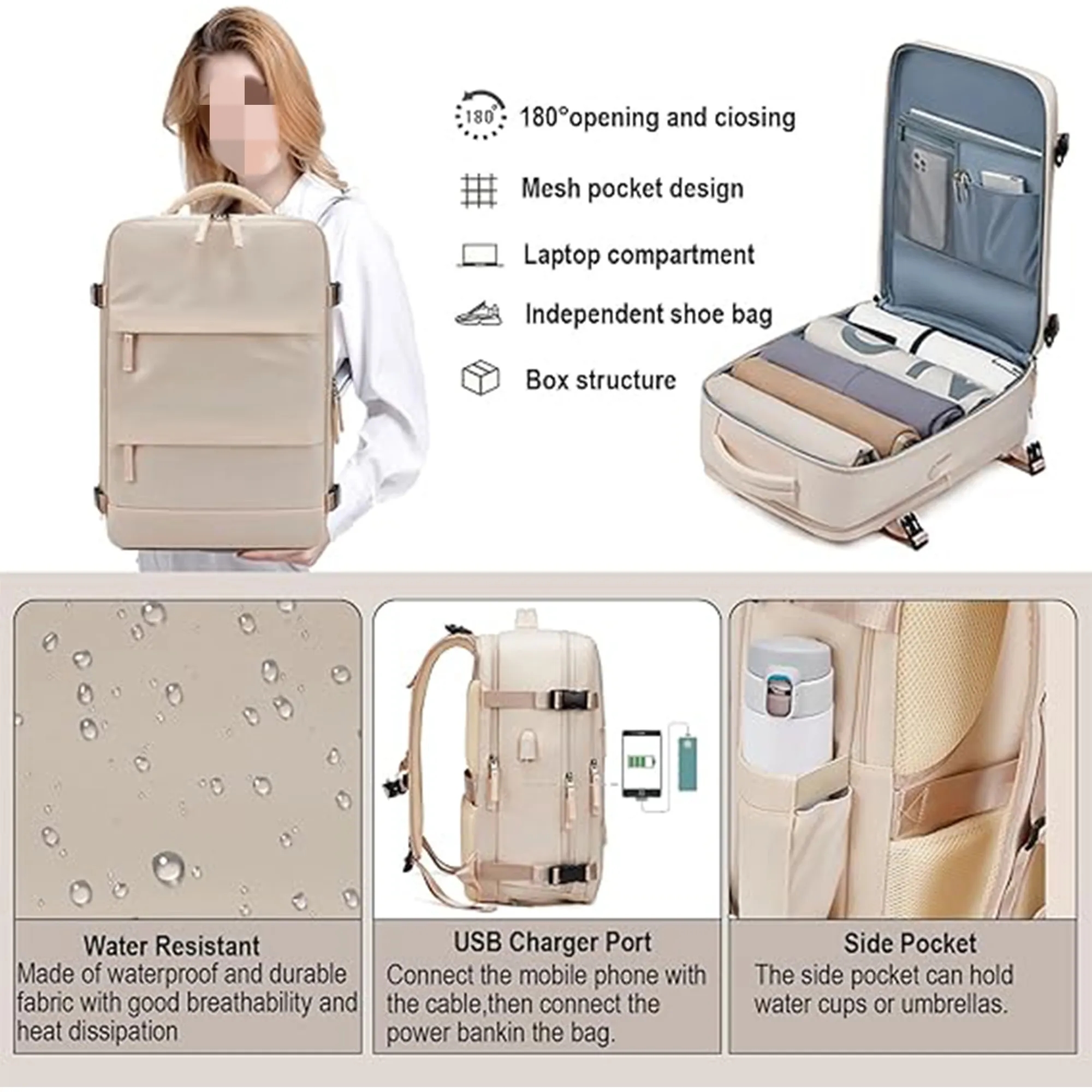 Waterproof Large Capacity Backpack 11