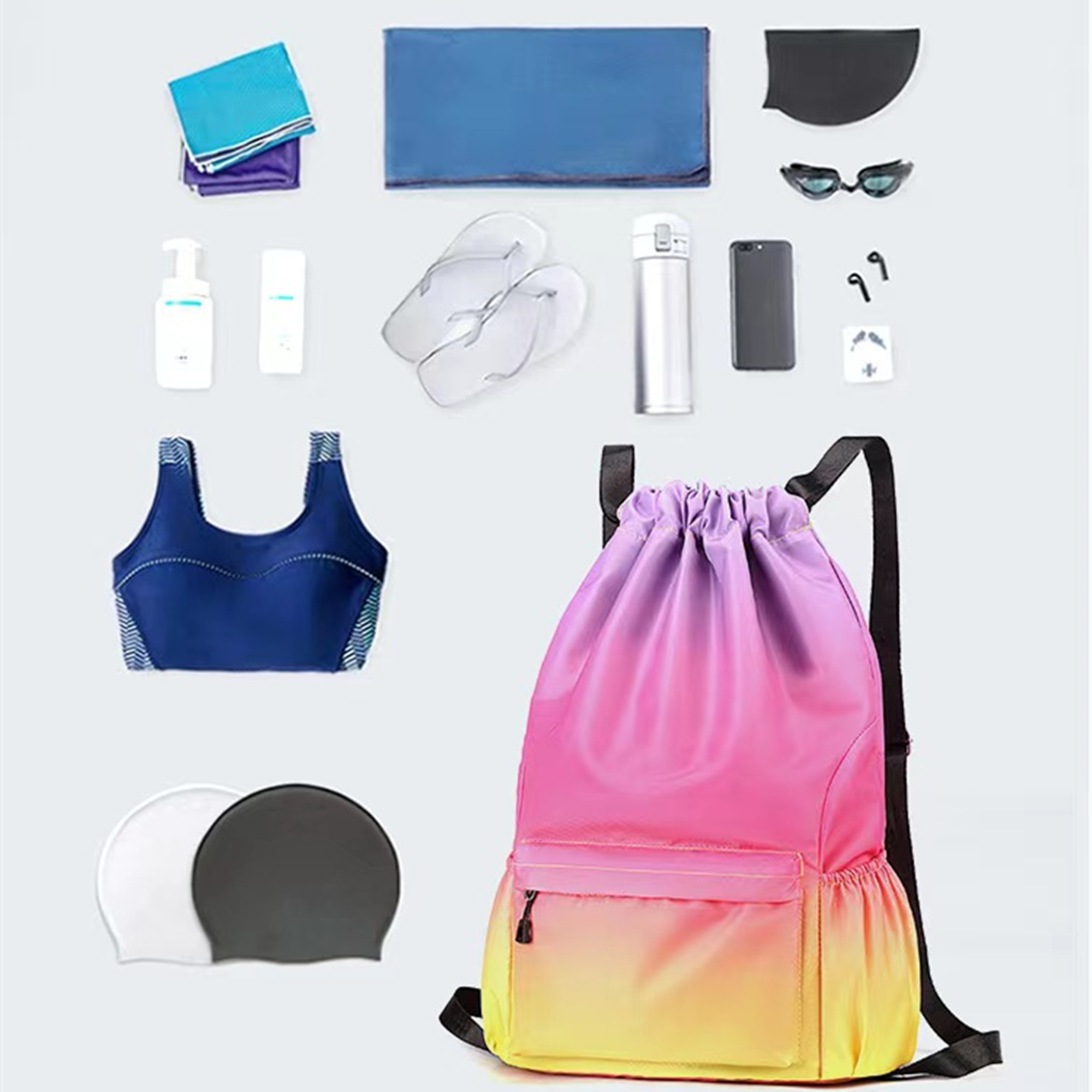 Gradient Color Sports Backpack 5