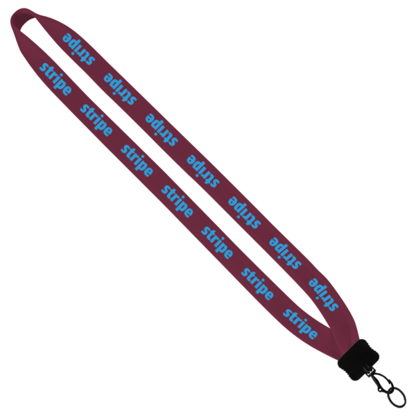 3/4" Cotton Lanyard with Plastic Clamshell & O-Ring 42