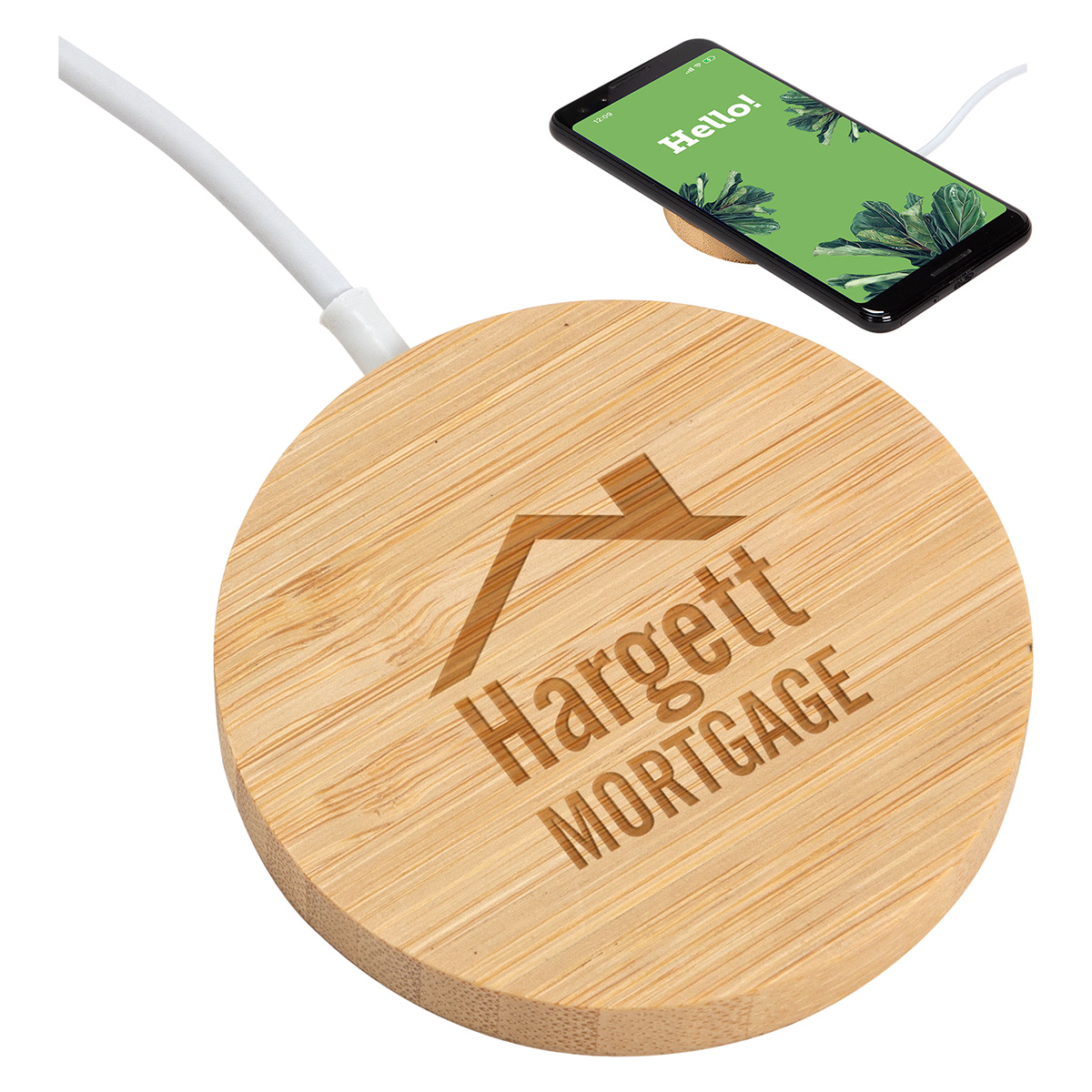 Magport Bamboo 15W Wireless Charger 4
