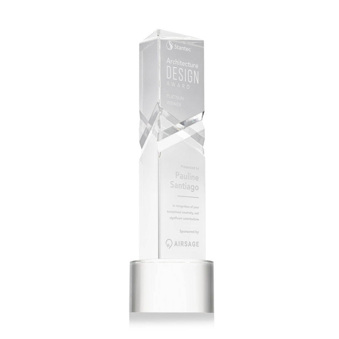 Oakham Award on Marvel Base - Clear 14