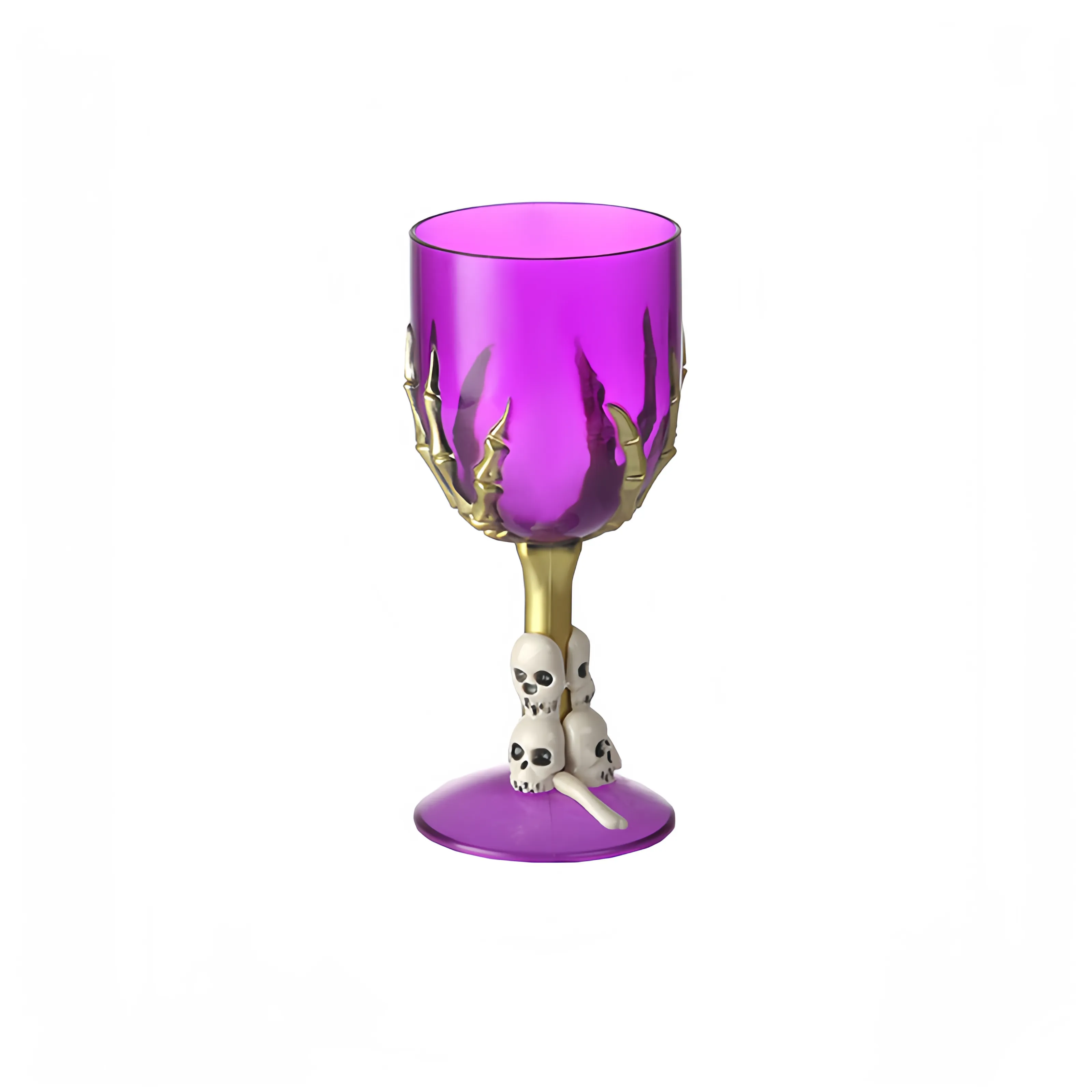 Resin Halloween High Footed Ghost Claw Cup 8
