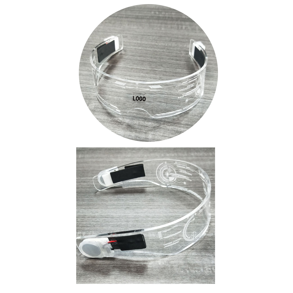 LED Dazzling Transparent Glasses 4