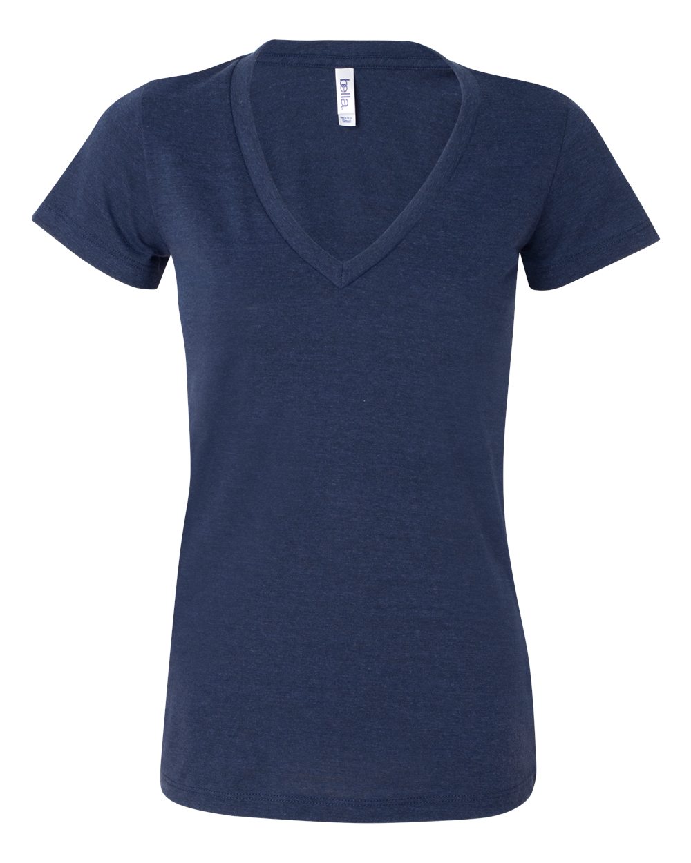 Women's Triblend Deep V-Neck Tee - 8435 41