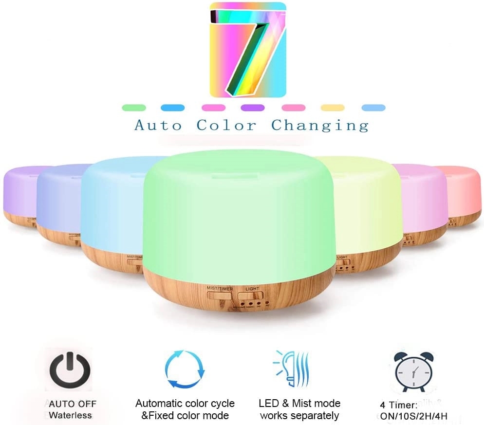 300Ml 7 Led Humidifier 14