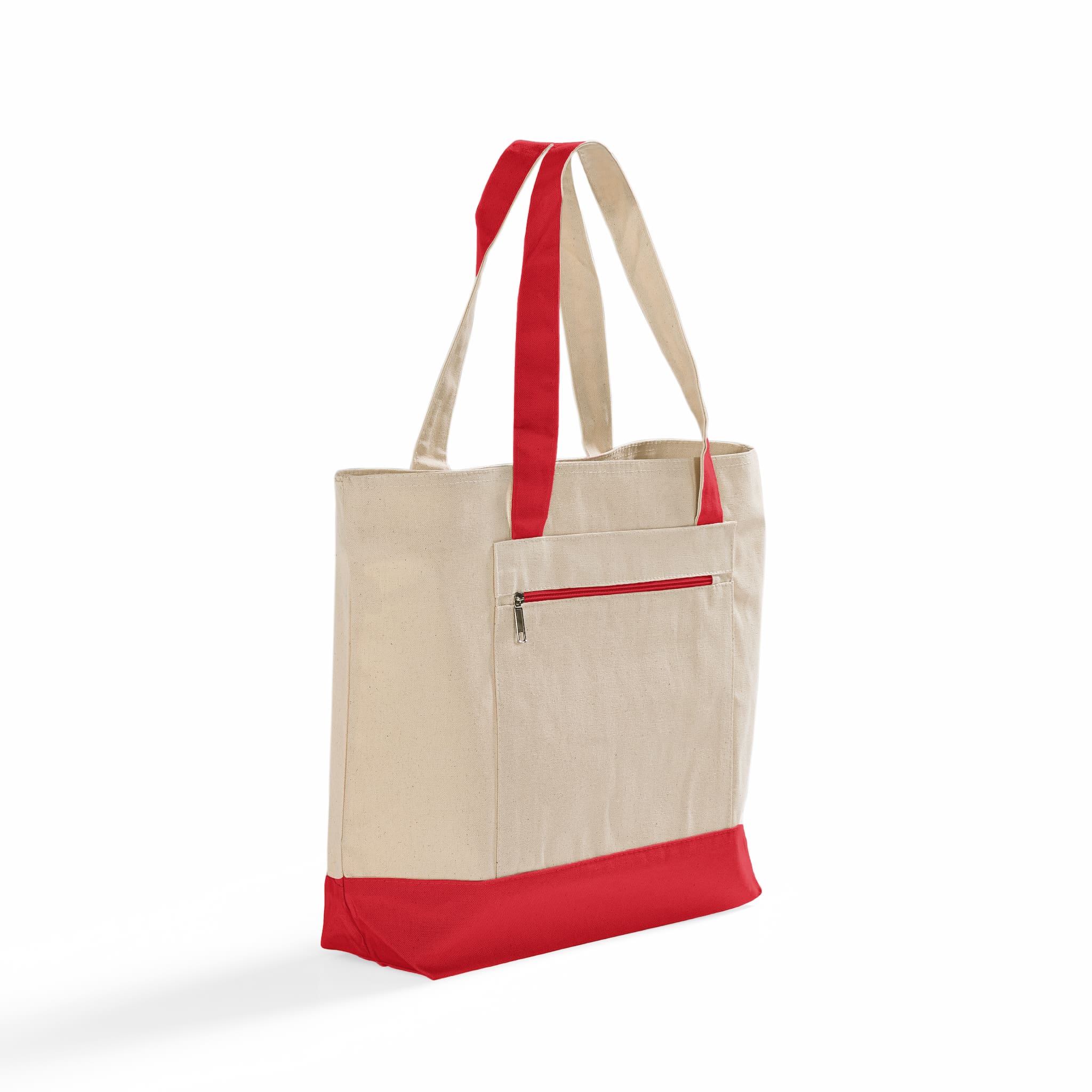 Ultimate Zip Canvas Tote Bag 18