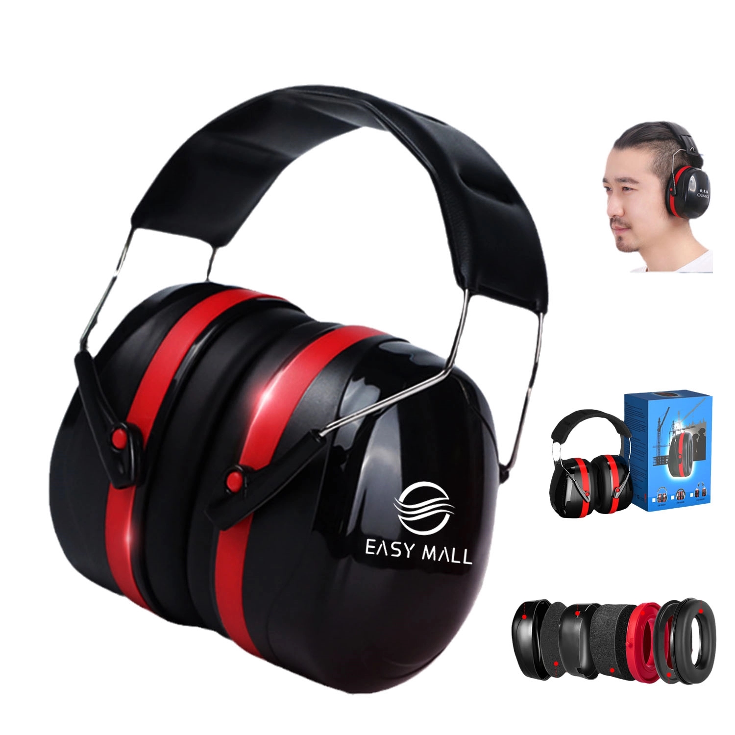 Adjustable Noise Reducing Ear Muffs 2