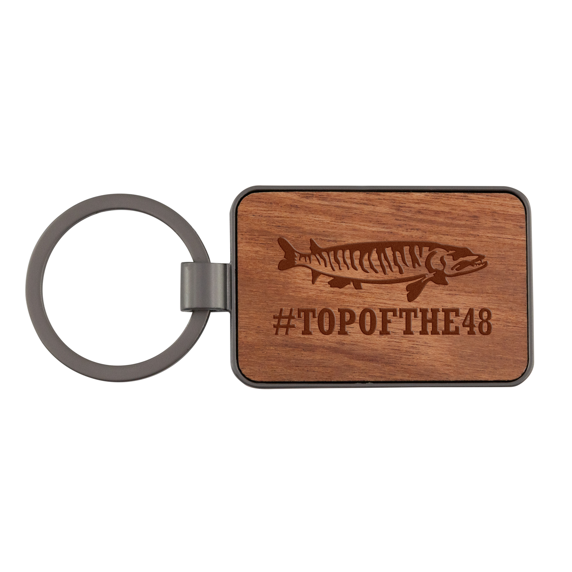 Wood Inlay Keytag 10