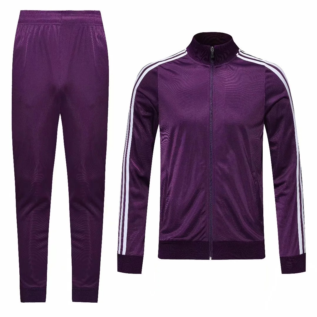 Men's Casual Sportswear Two Piece Zip Sports Jogging Suit 3
