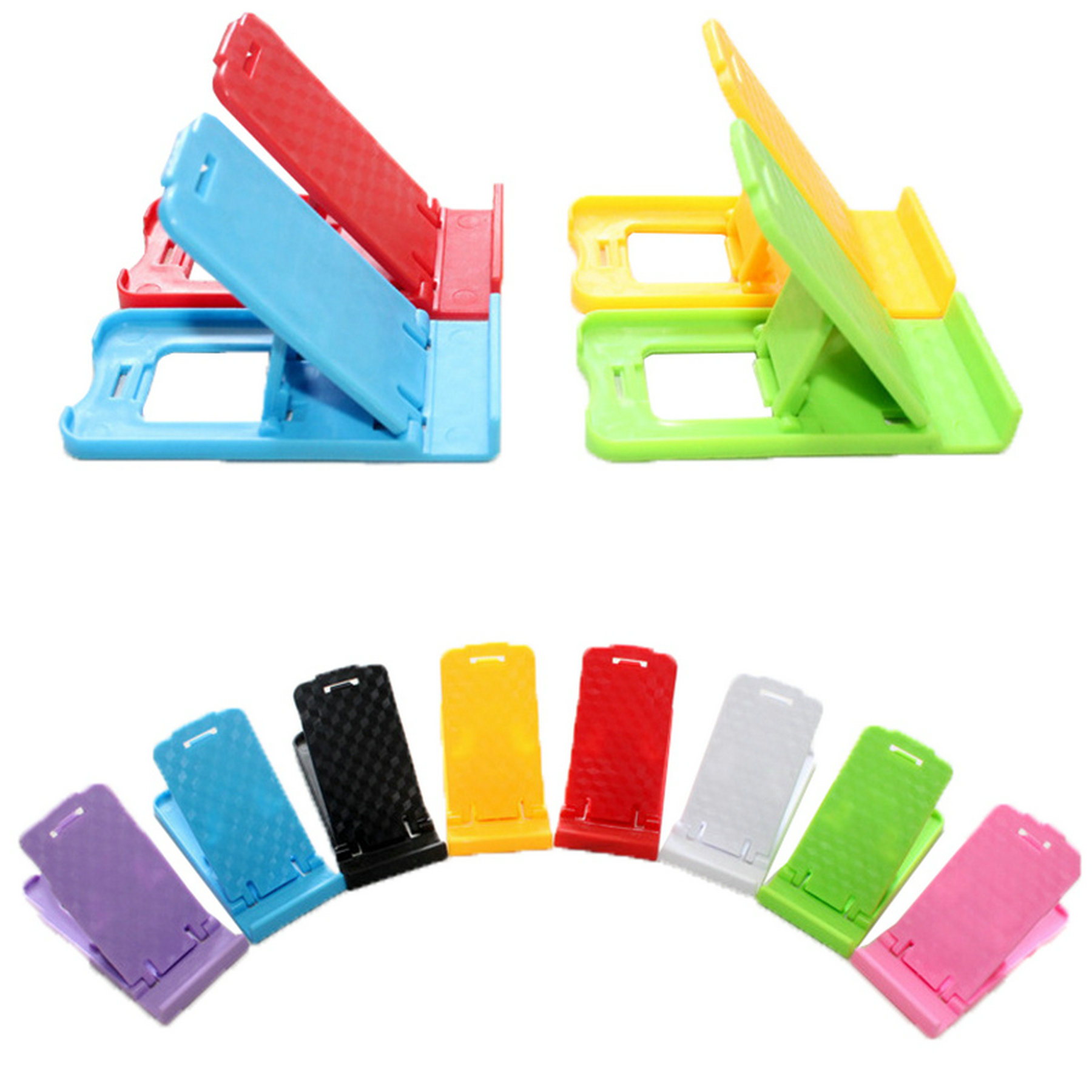 Foldable Plastic Phone Stand 1