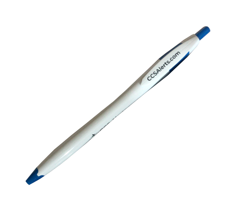 Slim Contour Plastic Pen 2