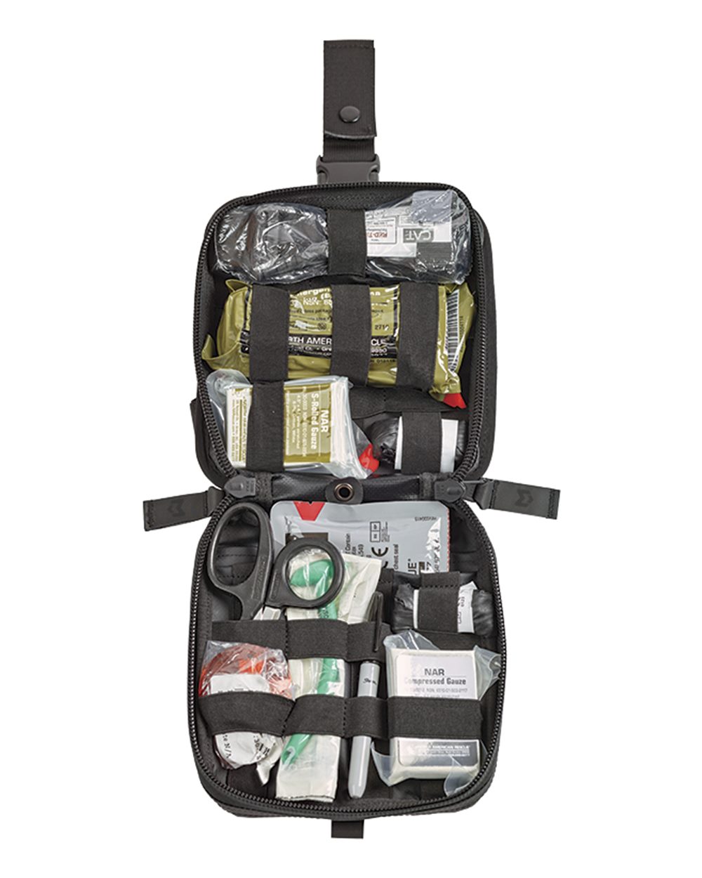 ALPHA3™ PRO X Black Thigh Strap Pack - M5155-TB 3