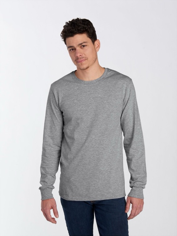 FRUIT OF THE LOOM ICONIC Ring-Spun Unisex Long-Sleeve T-Shirt 3