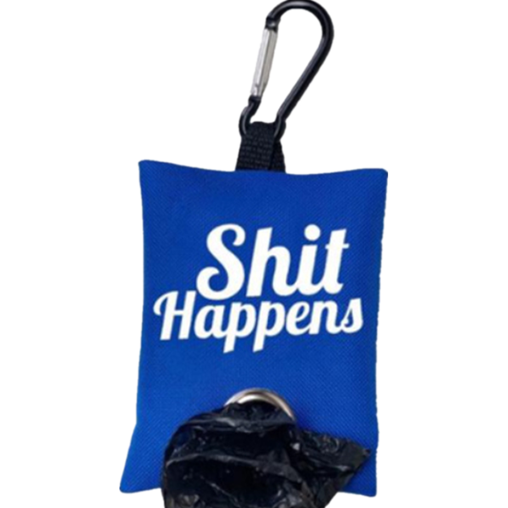 Canvas Dog Poop Waste Bag Dispenser With Carabiners 1