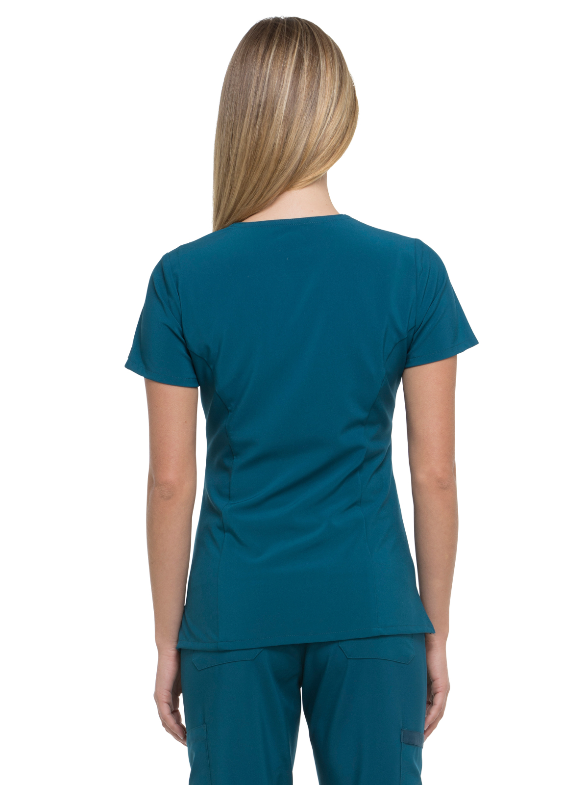 Dickies Medical - EDS Essentials - Women's 2-Pocket Contemporary V-Neck Top 16